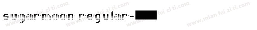 sugarmoon regular字体转换